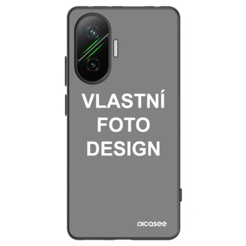Picasee silikonový černý obal pro Xiaomi Poco F7 5G - Vlastní fotka/motiv