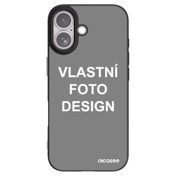 Picasee silikonový černý obal pro Apple iPhone 17 - Vlastní fotka/motiv