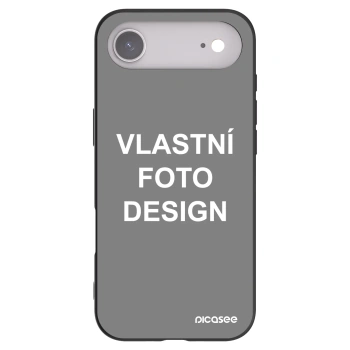 Picasee silikonový černý obal pro Apple iPhone Air - Vlastní fotka/motiv