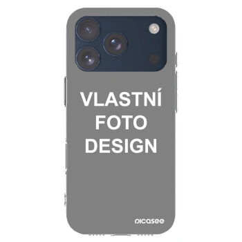 Picasee silikonový průhledný obal pro Apple iPhone 17 Pro - Vlastní fotka/motiv