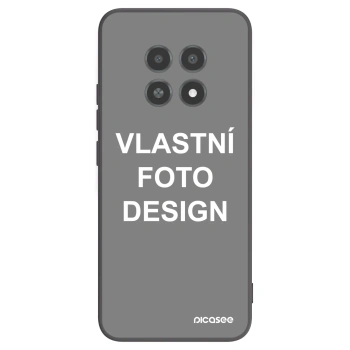 Picasee silikonový černý obal pro Realme 12X - Vlastní fotka/motiv