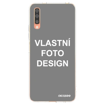 Picasee silikonový průhledný obal pro Samsung Galaxy A70 A705F - Vlastní fotka/motiv