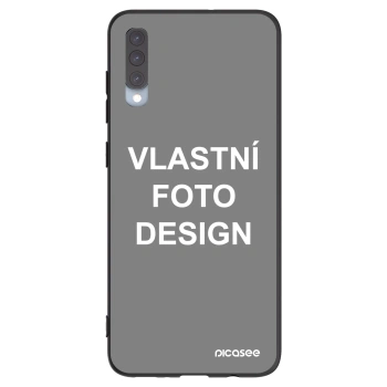 Picasee silikonový černý obal pro Samsung Galaxy A70 A705F - Vlastní fotka/motiv