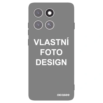 Picasee silikonový černý obal pro Motorola Edge 60 Pro - Vlastní fotka/motiv