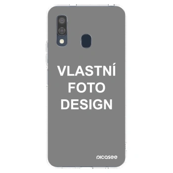 Picasee silikonový průhledný obal pro Samsung Galaxy A40 A405F - Vlastní fotka/motiv