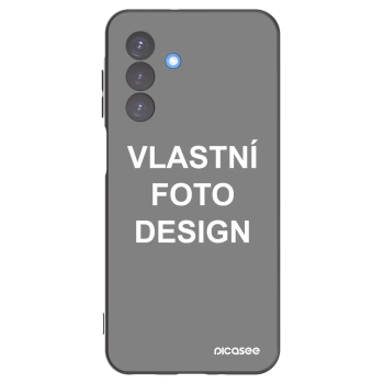 Picasee silikonový černý obal pro Samsung Galaxy A17 5G - Vlastní fotka/motiv
