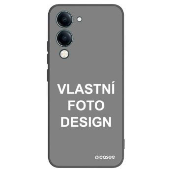 Picasee silikonový černý obal pro Vivo Y29s 5G - Vlastní fotka/motiv