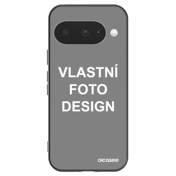 Picasee silikonový černý obal pro Google Pixel 10 - Vlastní fotka/motiv