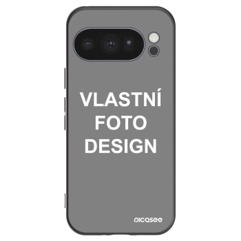 Picasee silikonový černý obal pro Google Pixel 10 Pro - Vlastní fotka/motiv