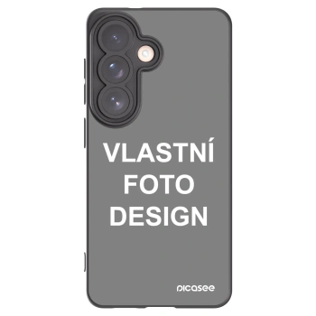 Picasee silikonový černý obal pro Samsung Galaxy S26 - Vlastní fotka/motiv