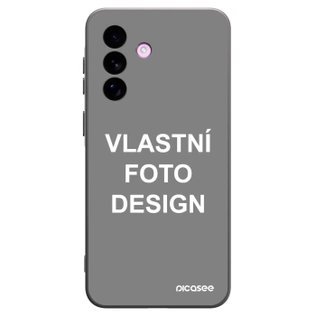 Picasee silikonový černý obal pro Samsung Galaxy A57 5G - Vlastní fotka/motiv
