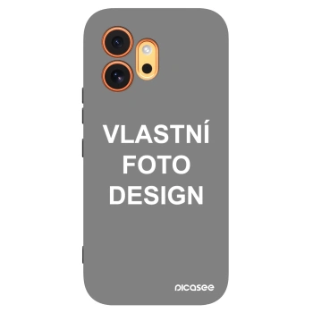 Picasee silikonový černý obal pro Honor 600 - Vlastní fotka/motiv