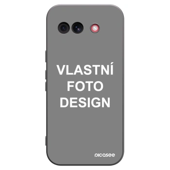 Picasee silikonový černý obal pro Google Pixel 10a - Vlastní fotka/motiv