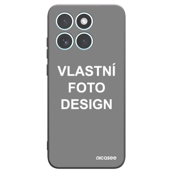 Picasee silikonový černý obal pro Motorola Edge 70 Fusion - Vlastní fotka/motiv