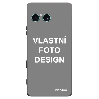 Picasee silikonový černý obal pro Sony Xperia 10 VII - Vlastní fotka/motiv
