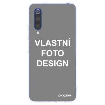 Picasee silikonový průhledný obal pro Xiaomi Mi 9 SE - Vlastní fotka/motiv
