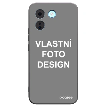 Picasee silikonový černý obal pro Xiaomi Redmi Note 17 Pro MAX 5G - Vlastní fotka/motiv