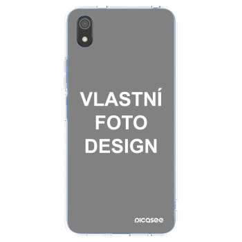 Picasee silikonový průhledný obal pro Xiaomi Redmi 7A - Vlastní fotka/motiv