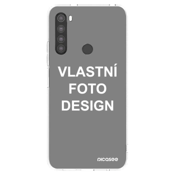 Picasee silikonový průhledný obal pro Xiaomi Redmi Note 8 - Vlastní fotka/motiv