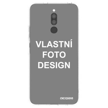 Picasee silikonový průhledný obal pro Xiaomi Redmi 8 - Vlastní fotka/motiv