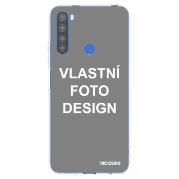 Picasee silikonový průhledný obal pro Xiaomi Redmi Note 8T - Vlastní fotka/motiv