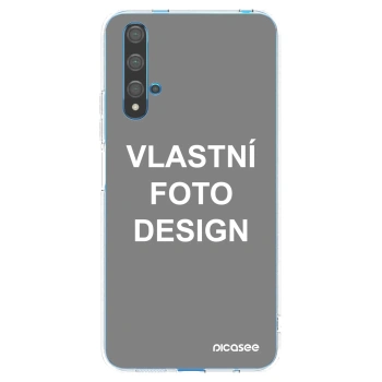 Picasee silikonový průhledný obal pro Huawei Nova 5T - Vlastní fotka/motiv