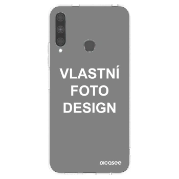 Picasee silikonový průhledný obal pro Huawei P40 Lite E - Vlastní fotka/motiv