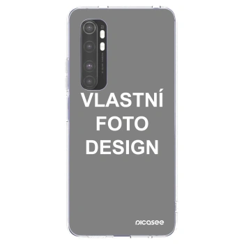 Picasee silikonový průhledný obal pro Xiaomi Mi Note 10 Lite - Vlastní fotka/motiv