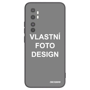 Picasee silikonový černý obal pro Xiaomi Mi Note 10 Lite - Vlastní fotka/motiv