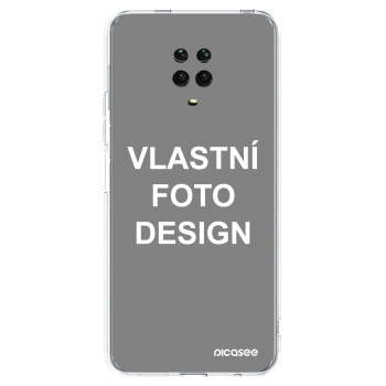 Picasee silikonový průhledný obal pro Xiaomi Redmi Note 9S - Vlastní fotka/motiv