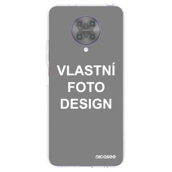 Picasee silikonový průhledný obal pro Xiaomi Poco F2 Pro - Vlastní fotka/motiv