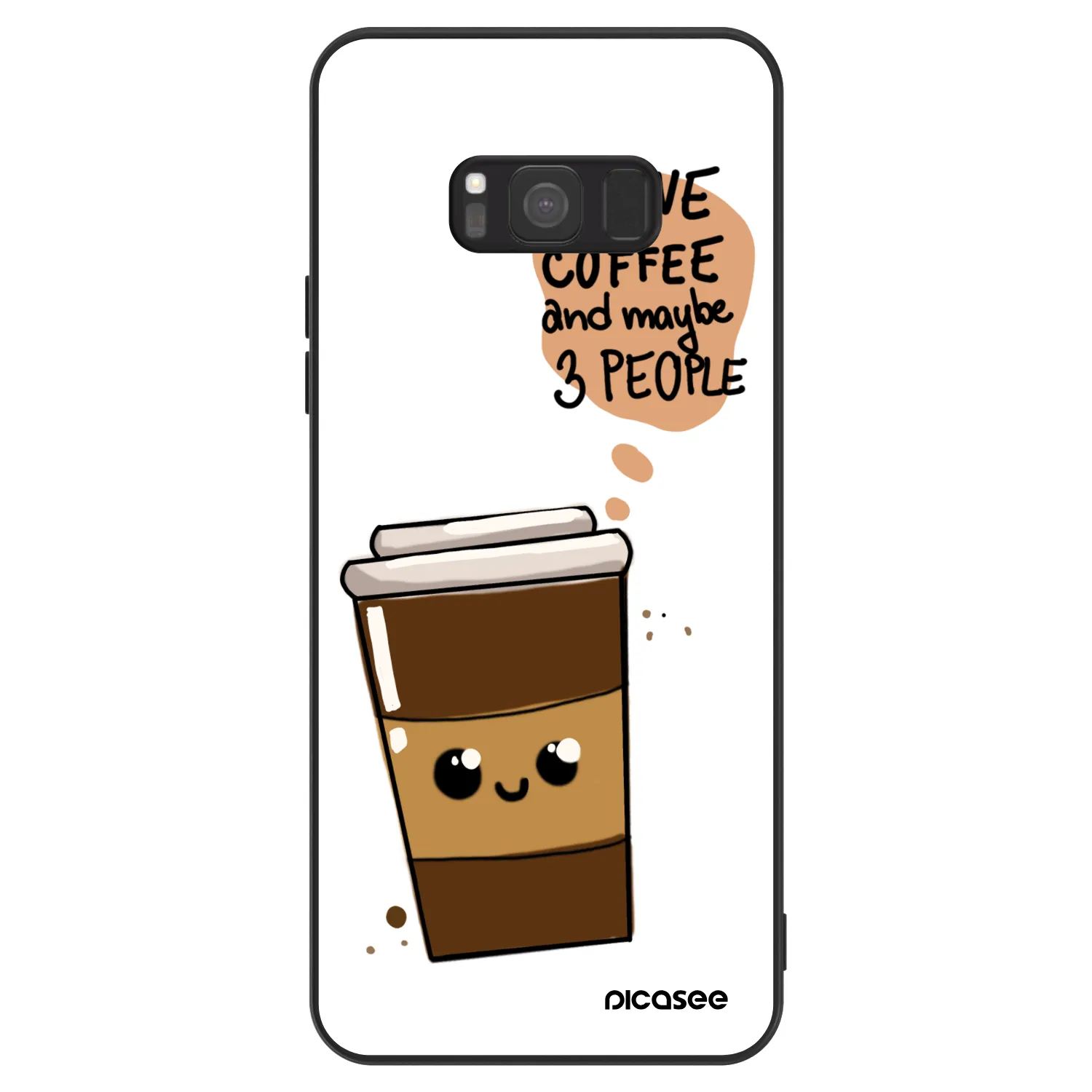 Picasee ULTIMATE CASE pro Samsung Galaxy S8 G950F - Cute coffee