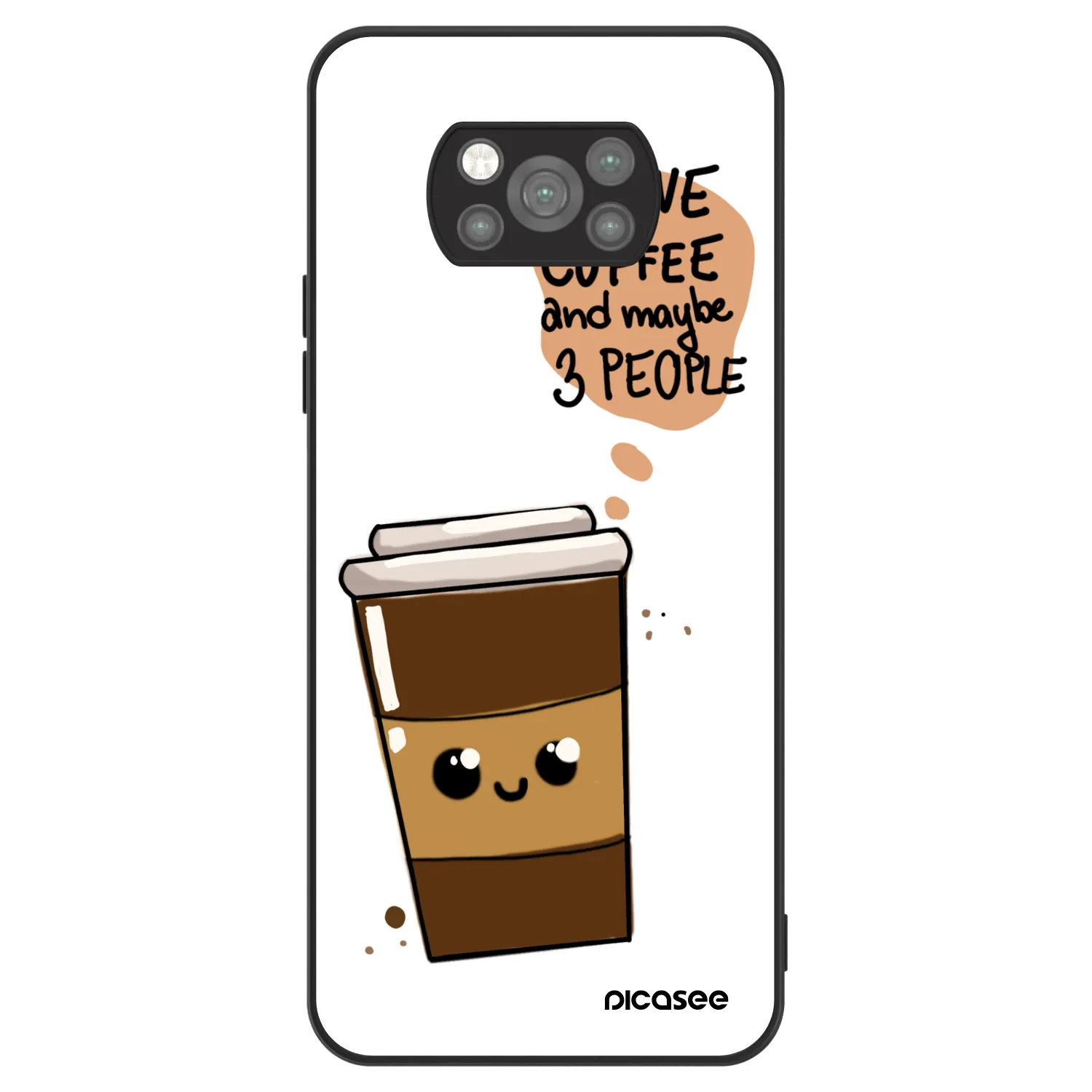 Picasee ULTIMATE CASE pro Xiaomi Poco X3 Pro - Cute coffee