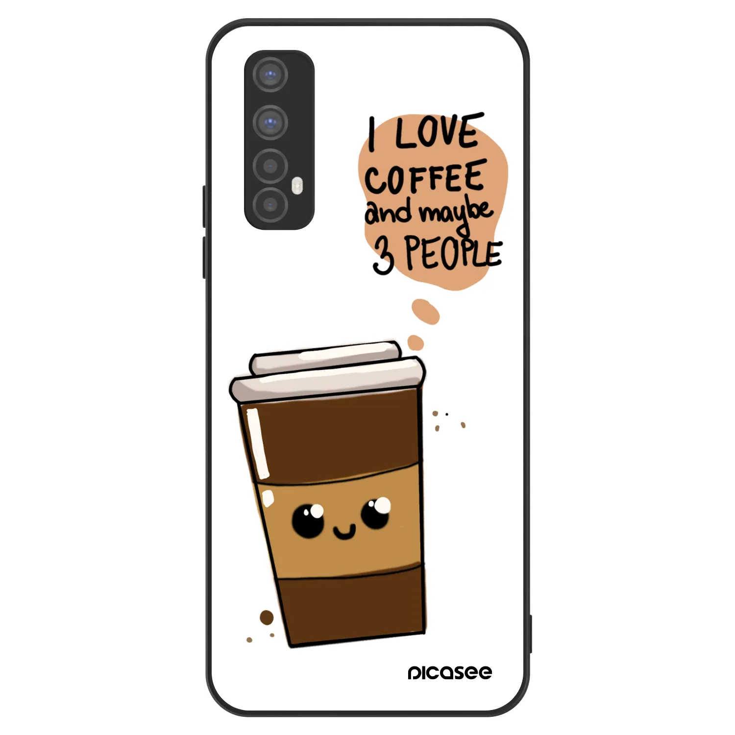 Picasee ULTIMATE CASE pro Realme 7 - Cute coffee