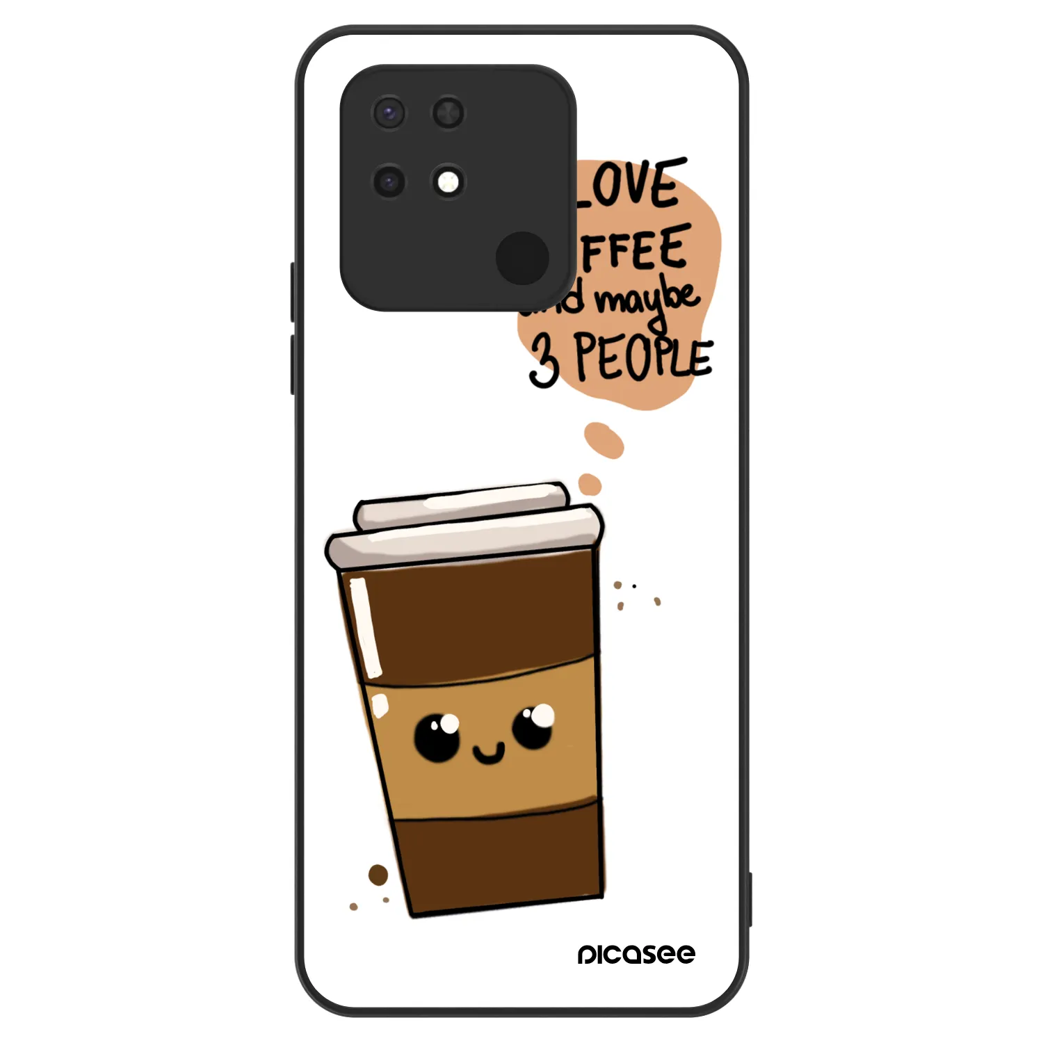 Picasee ULTIMATE CASE pro Xiaomi Redmi 10C - Cute coffee
