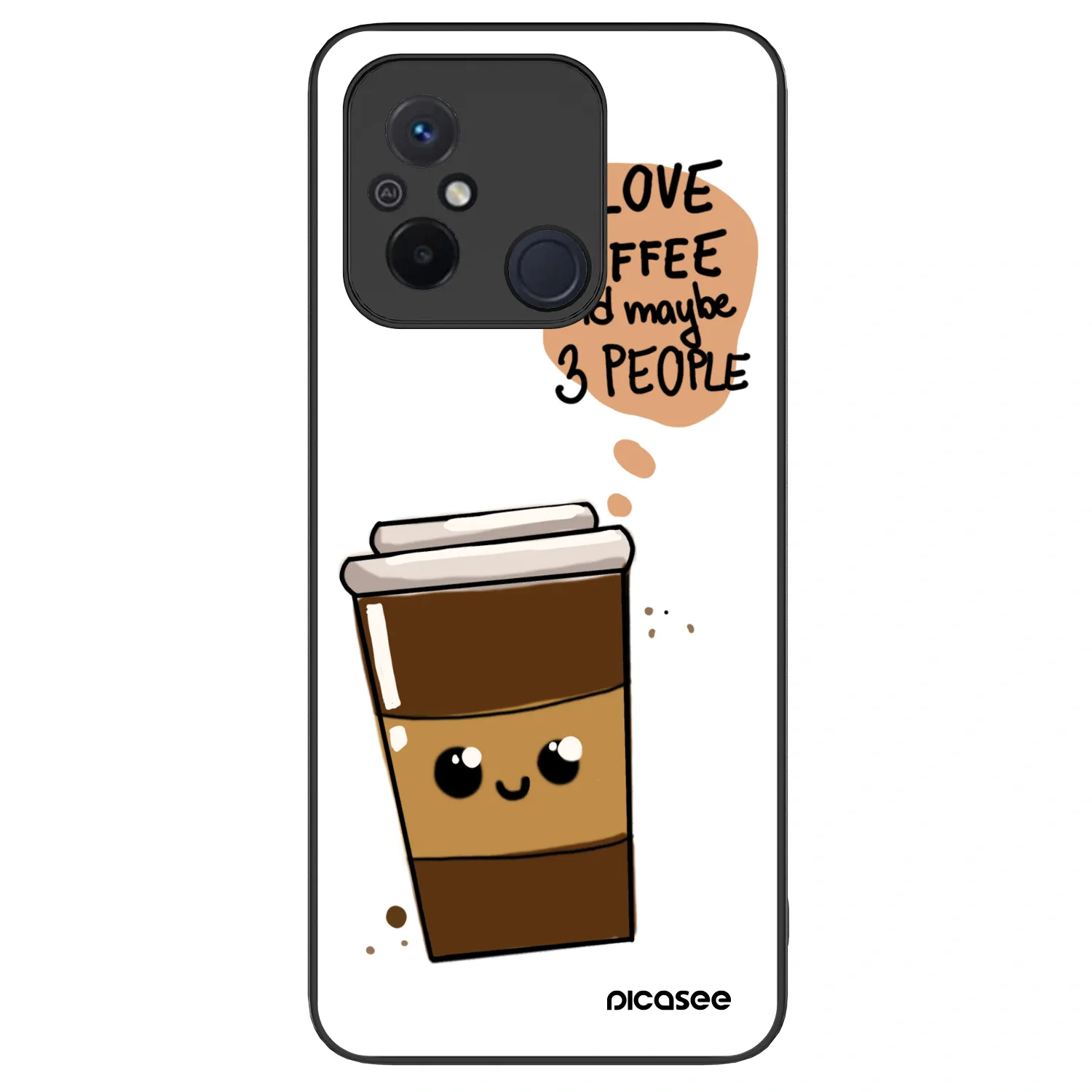 Picasee ULTIMATE CASE pro Xiaomi Redmi 12C - Cute coffee