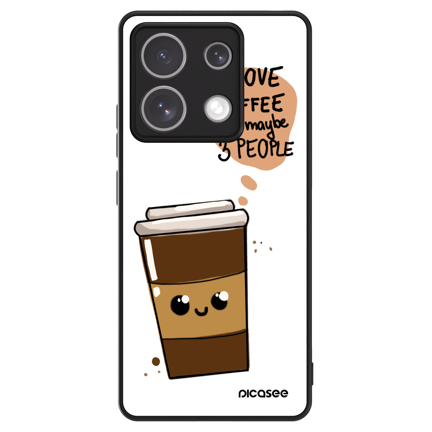 Picasee ULTIMATE CASE pro Xiaomi Redmi Note 13 5G - Cute coffee
