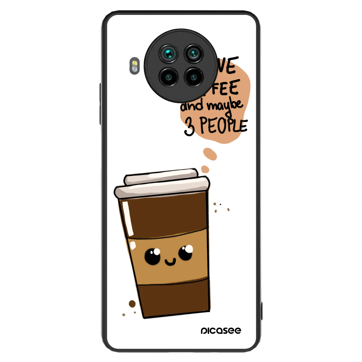 Picasee ULTIMATE CASE pro Xiaomi Mi 10T Lite - Cute coffee