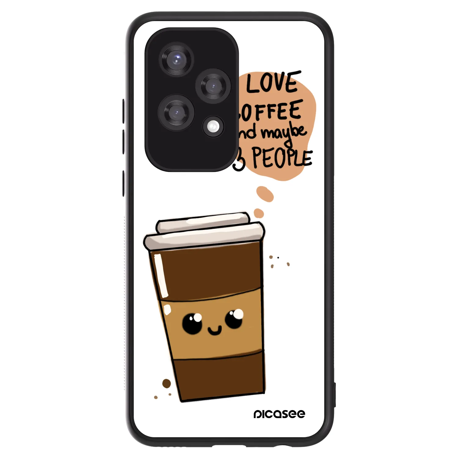 Picasee ULTIMATE CASE pro Honor 200 Lite - Cute coffee
