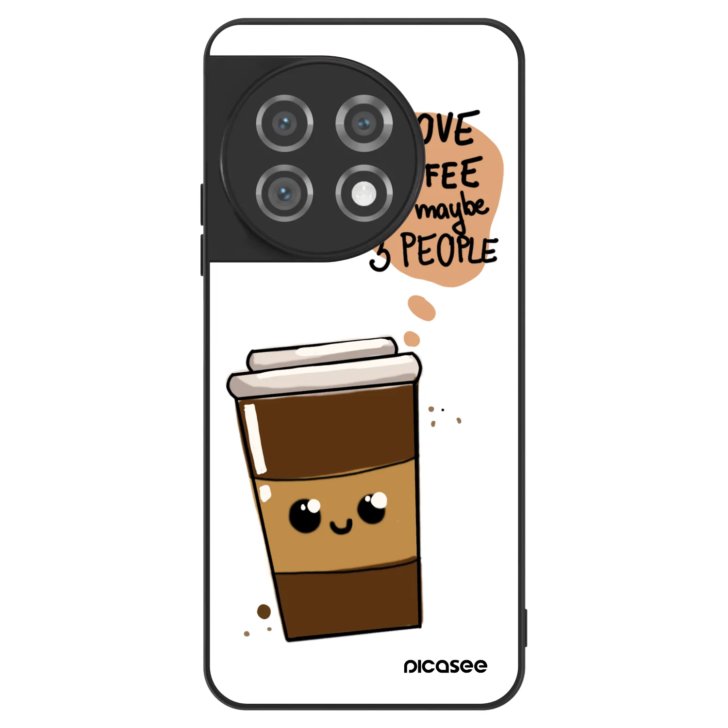 Picasee ULTIMATE CASE pro OnePlus 11 5G - Cute coffee