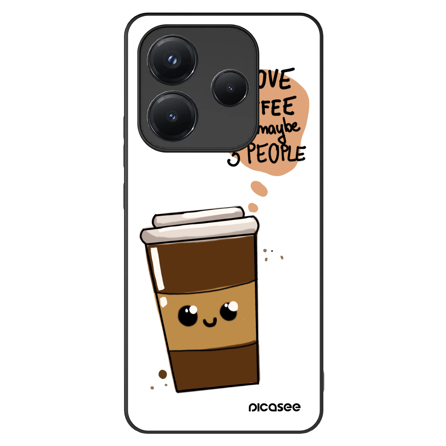 Picasee ULTIMATE CASE pro Xiaomi Redmi Note 14 5G - Cute coffee