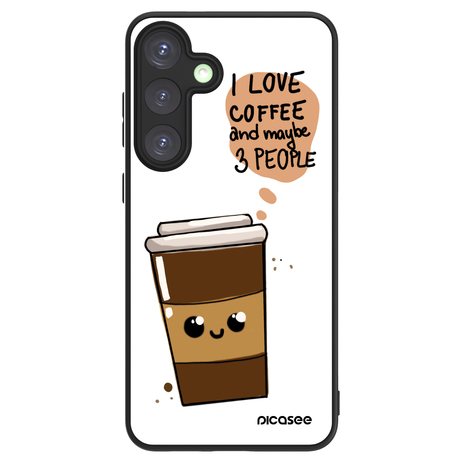Picasee ULTIMATE CASE pro Samsung Galaxy S25+ 5G - Cute coffee
