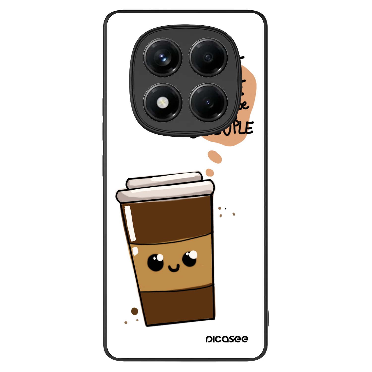 Picasee ULTIMATE CASE pro Xiaomi Redmi Note 14 Pro 4G - Cute coffee