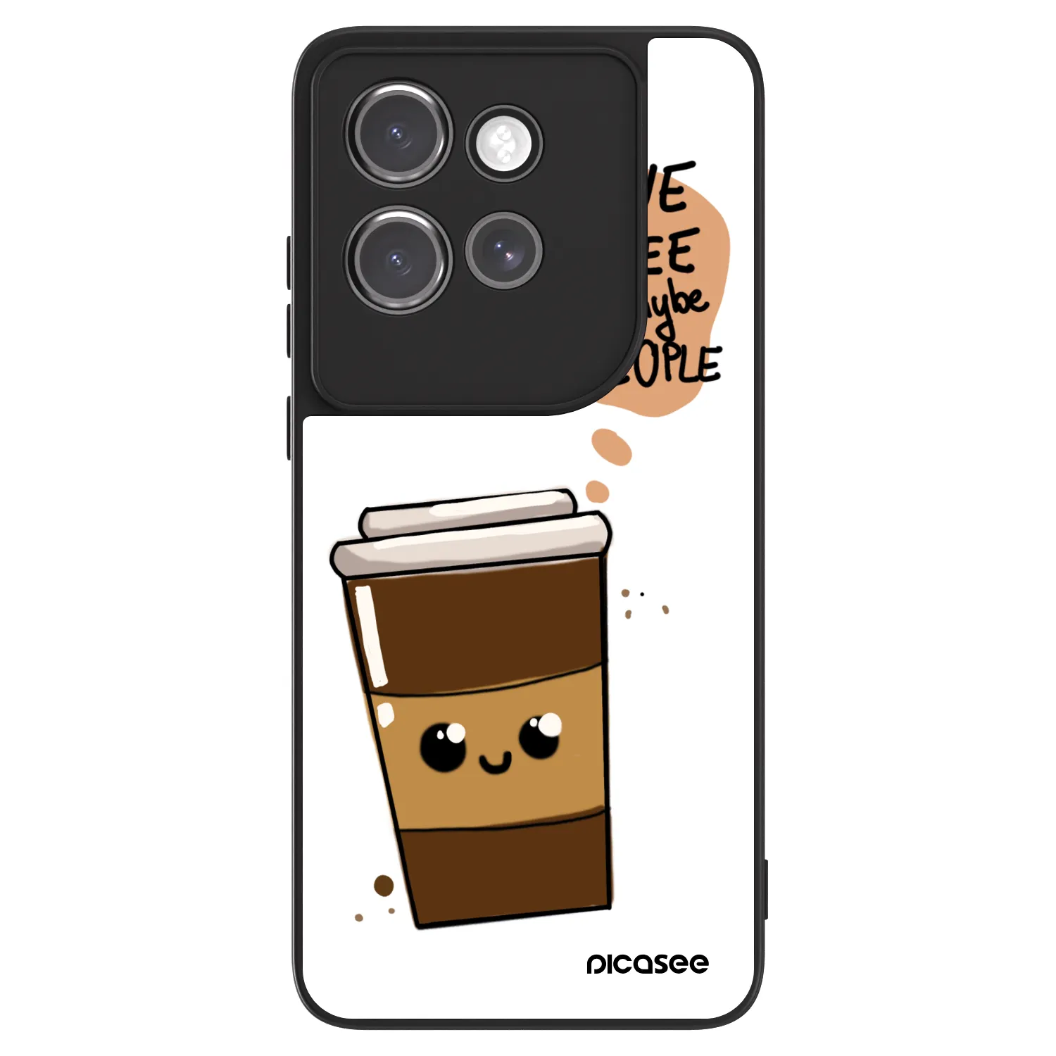 Picasee ULTIMATE CASE pro Motorola Edge 50 Neo - Cute coffee