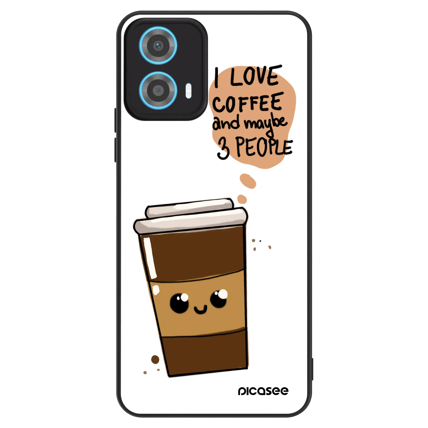 Picasee ULTIMATE CASE pro Motorola Moto G34 5G - Cute coffee