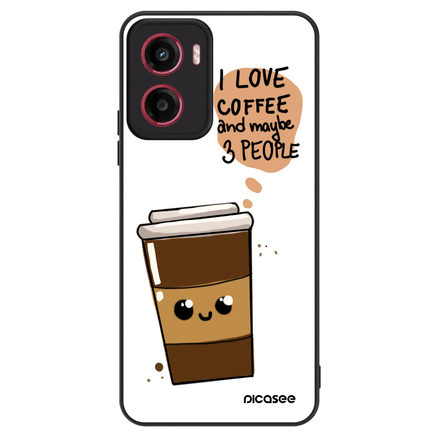 Picasee ULTIMATE CASE pro Motorola Moto G05 - Cute coffee