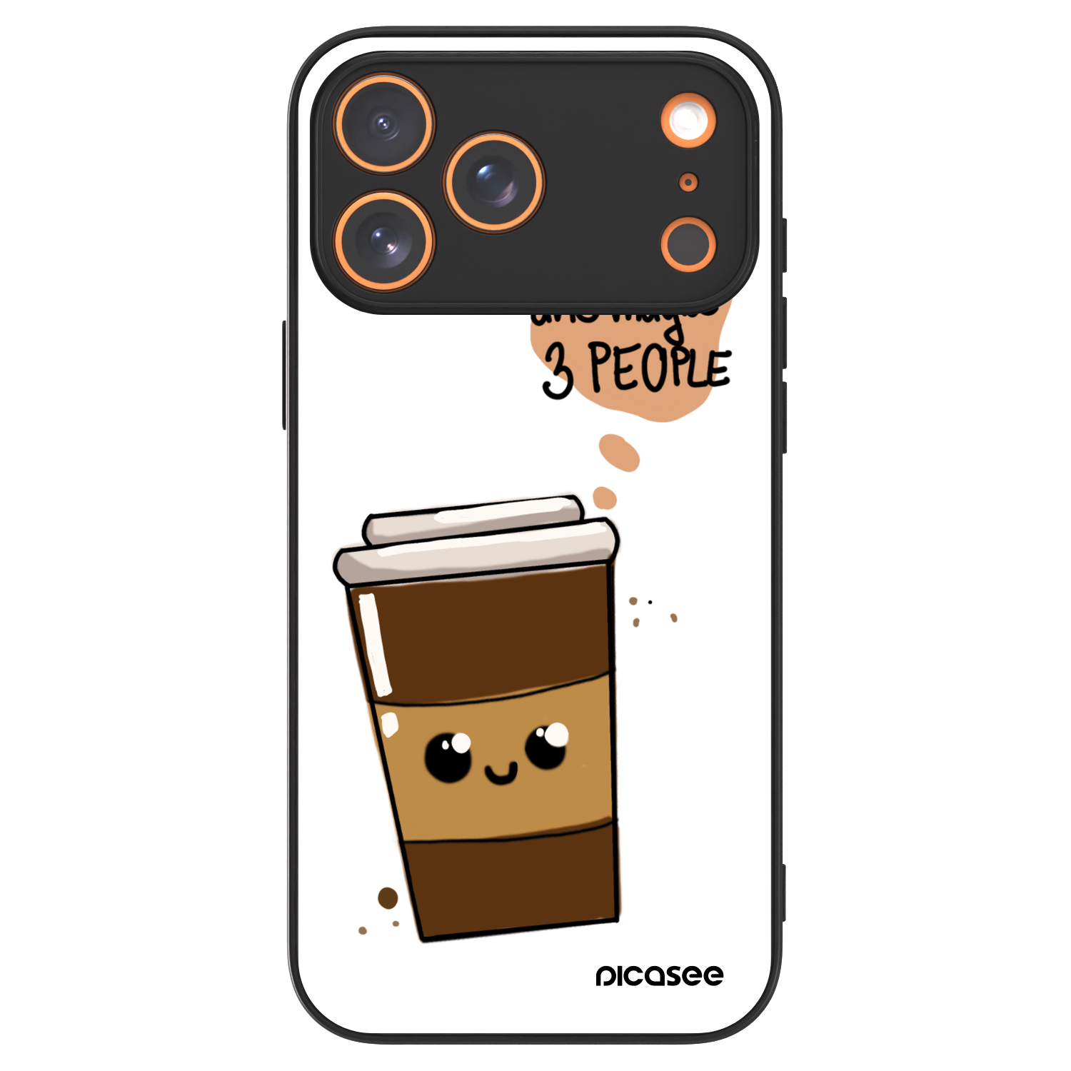 Picasee ULTIMATE CASE pro Apple iPhone 17 Pro Max - Cute coffee