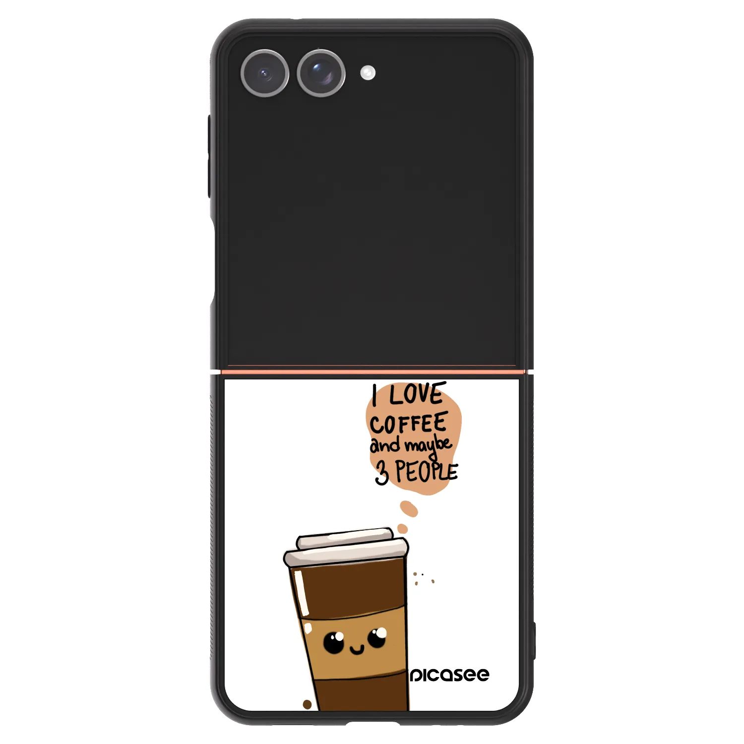 Picasee ULTIMATE CASE pro Samsung Galaxy Z Flip7 5G - Cute coffee