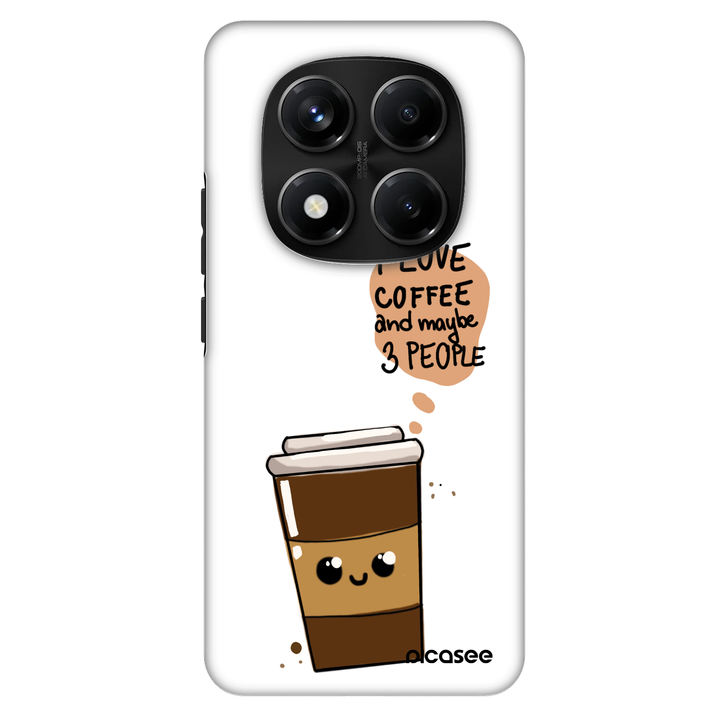 Picasee Fashion Case pro Xiaomi Redmi Note 14 Pro+ 5G - Cute coffee