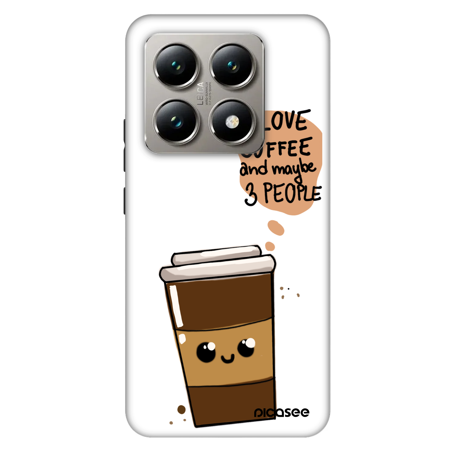 Picasee Fashion Case pro Xiaomi 14T Pro - Cute coffee